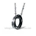 Wholesale price jewelry Stainless Steel 20mm diameter ring necklace love necklace for girlfriend